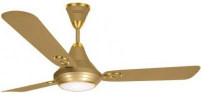 LUMINOUS Lumaire Underlight Silky Gold 1200 mm 3 Blade Ceiling Fan 