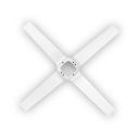 Luminous New York Madison 1300mm Designer Ceiling Fan...