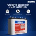 Luminous Red Charge RC 25000 Tall Tubular Inverter Battery | 200 Ah High-Performance | 36 Months Warranty...