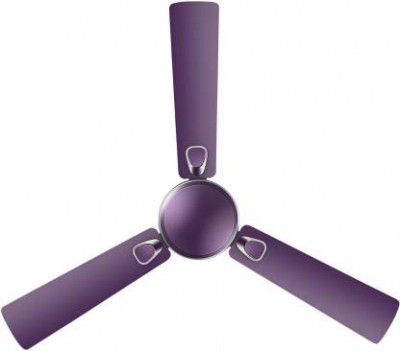 LUMINOUS Triana 2 Star 1200 mm 3 Blade Ceiling Fan  (Energy Saving | Lavender | Pack of 1)