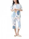 Lunza Women’s Cotton Pajama Set with Top & Pants...