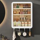 LUPPRA Plastic Bathroom Cabinet Wall Shelf Organizer Plastic Wall Shelf  (Number of Shelves - 1, Multicolor)...