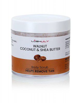 LushLily Walnut Coconut & Shea Butter Body Purifying 100gm