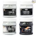 Luster Charcoal Facial Kit | Detoxifies & Boost Oxygen | Facial Scrub | Massage Cream | Massage Gel | Face Pack | Facial Kit for Women & Men | No Paraben & Sulfate- 500 ml (Pack of 4)....