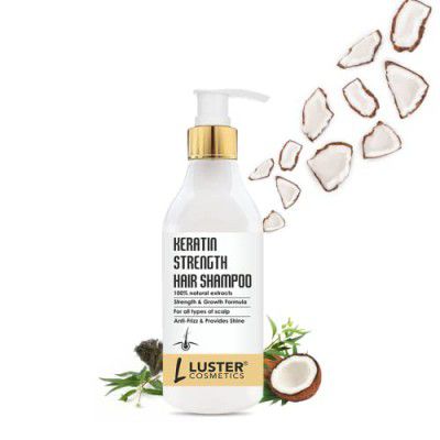 Luster Cosmetics Keratin Strength Hair Shampoo - 300ml
