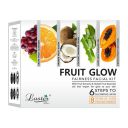 Luster Fruit Glow Fairness Facial Kit | 8 Single Use Facials Inside - 320 ml...