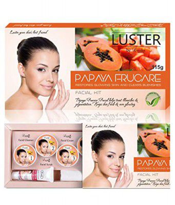 Luster Papaya Frucare Facial Kit -115 ml
