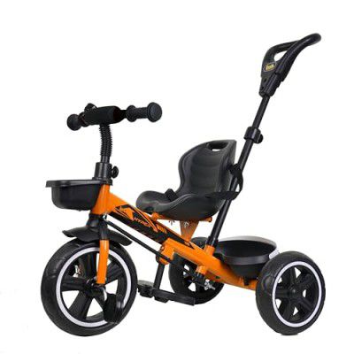 Luusa TFT RX-500 Kids Tricycle with Parental Control, Seat and seat Belt for age group 2-4 years Carrying Capacity Upto 25kgs(Red)