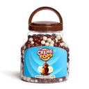 LuvIt Creme Pops | Choco & Vanilla Coated Pops With Crunchy Biscuit Centre | Munchies, Baking & Cake Decoration | Pack of 1-800g...