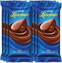 LuvIt Luscious Milk Delectable Chocolate Multipack | 100% Delicious | Bars  (6 x 36 g)...