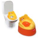 LuvLap Adaptable 2 in 1 Potty Training Seat for 1 + Year Child, Potty Trainer with DetachablePotty Bowl (Orange & Yellow)...