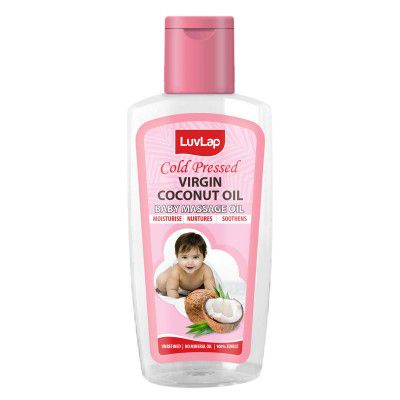 LuvLap Cold Press Virgin Coconut Baby Massage Oil 100ml