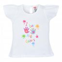 LuvLap Baby Half Sleeve Girls Top-Holi...