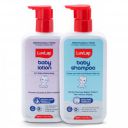 LuvLap Baby Shampoo 400 ml + Baby Lotion 400 ml Combo Set...