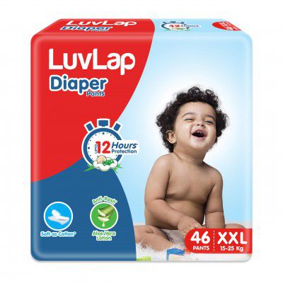 LuvLap Diaper Pants XXL, 15-25kg, 46 Count