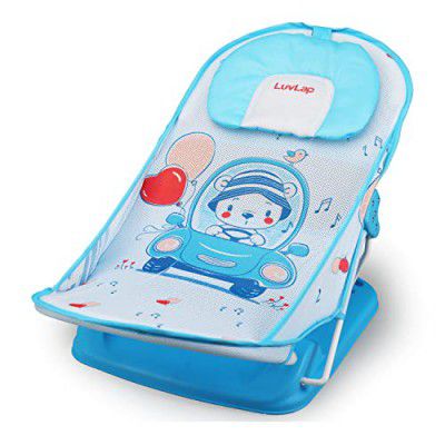 LuvLap Happy Wheels baby bather for baby 0-6 months