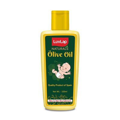 LuvLap Naturals Baby Body Massage Olive Oil (100 ml)