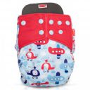LuvLap Reusable Baby Cloth Diaper, Double Leak Guard, High Absorption, Quick dry, Stain-Proof Comfort & Protection, 3m+, adjustable waist & height with snap buttons, Absorbent insert, Blue ships...