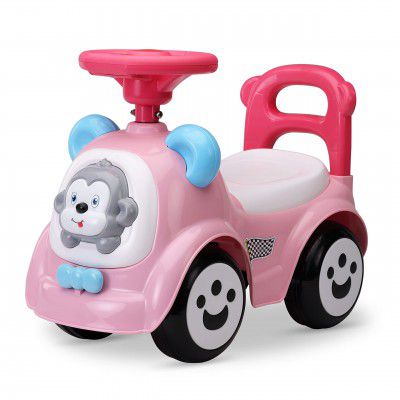 LuvLap Sunny Ride on & Car for Kids | Ride on for Kids 1 to 3 Years Upto 25 Kgs (Pink)