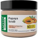 Luvyh Papaya Face Scrub Brightening & Revitalizing Face Scrub For All Skin Types, (100g)...