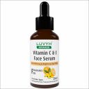 Luvyh Vitamin C & E Face serum- For Smoothening & Brightening Face Vitamin C Serum 30ML, Vitamin C & E Serum for Skin Brightening For Skin Facial For Dark Circles Dark Spots Removal Serum...
