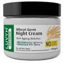 Luvyh wheat germ night Cream,All Skin Types, Night Cream for Women & Men, Overnight Repair, cream for Pigmentation, Dark spot Remover for Dry skin 100g...