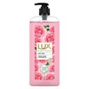 Lux Body Wash Soft Skin French Rose & Almond Oil SuperSaver XL Pump Bottle with Long Lasting Fragrance, Glycerine, Paraben Free, Extra Foam, 750 ml...