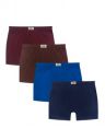 Lux Classic Boys Trunk | 100% Cotton Soft and Comfortable Kids Underwear Trunk (Pack Of 4)...