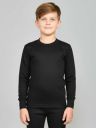 LUX COTTS WOOL Top Thermal For Boys (Black, Pack of 1)...