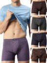 Lux Cozi Men's Assorted Inner Elestic Long Printed Trunk| Printed Trunk for Men (Color & Prints May Vary)...