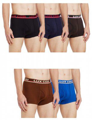 Lux Cozi Mens Cotton Boxers (Pack of 5)