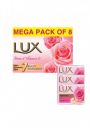Lux Even-Toned Glow Bathing Soap infused with Vitamin C & E For Superior Glow Offer Pack of 8 x 150g...