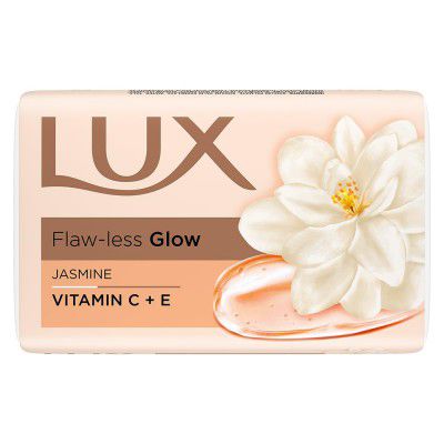 Lux Flaw-less Glow Bathing Soap infused with Vitamin C & E | 150g x 3