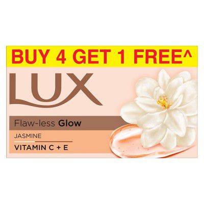 Lux Flaw-less Glow Bathing Soap [Buy 4 Get 1 Free] |150g