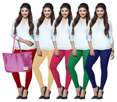 Lux Lyra Women's cotton Bottom (Pack of 5) AL_12_18_33_51_67_5PC_MultiColor_FS