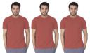 Lux Nitro Men's Regular Fit Round Neck T-Shirt_Spiced Coral, PAck Of 3...