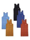 LUX PARKER Boy's Regular Fit Plain Vest | Pack of 5...