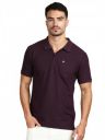 LUX PARKER Men's Solid Regular Fit Polo Shirt...