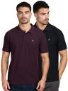 LUX PARKER Men's Solid Regular Fit T-Shirt...