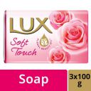 Lux Soft Glow Rose & Vitamin E Bathing Soap | Pack 3X100 g...