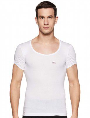 LUX VENUS Mens Regular Fit Solid Vest