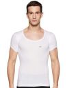 LUX VENUS Men's Solid Vest (Pack of 5)...