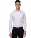 Luxe TryBuy Premium White Cotton Solid Casual/Formal Shirt for Men...