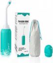 LUXEHOME Portable Retractable Travel Bidet with Bag/2 Nozzles Manual Bidets Manual Bidets  (green)...