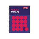 Luxor 6 Subject Spiral Premium Exercise Notebook, Single Ruled - (18cm x 24cm), 300 Pages...