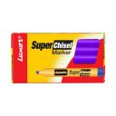 Luxor 997 Super Chisel Marker - Voilet - Box of 10...