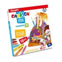 Luxor Carioca : Kangaroo Felt Tip Pens with washable ink (Assorted color, 18 Pieces + 3D Model)...