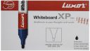 Luxor Whiteboard XP 1223 Bold Point Tip Marker Pen - Black, Pack of 10...