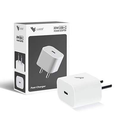 Luxos USB C 20W Power Adapter Fast Charging Compatible
