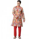 Luxrio Kurta for Men Cotton Blend Printed Regular Fit...
